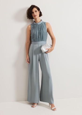 Phase Eight Eliza Jumpsuit Blue Australia | UR1760548